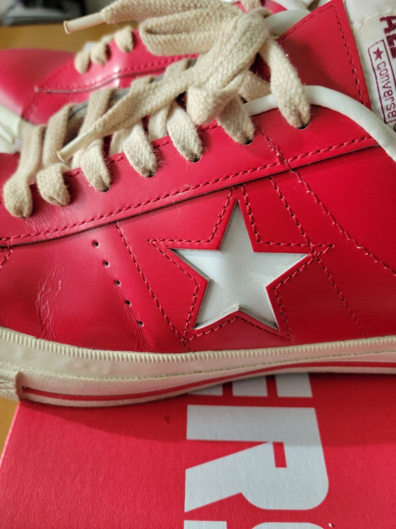 希少！CONVERSE ALL STAR レッド 25cm