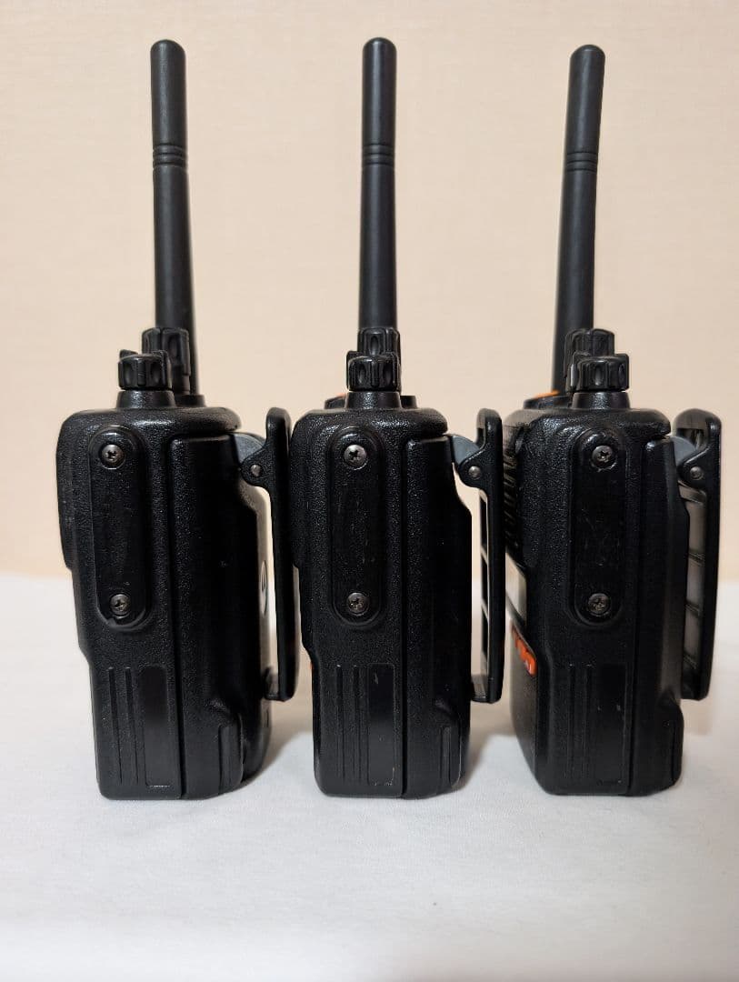 スタンダード デジタル簡易無線機 登録局 VXD-10 3台 イヤホンマイク付