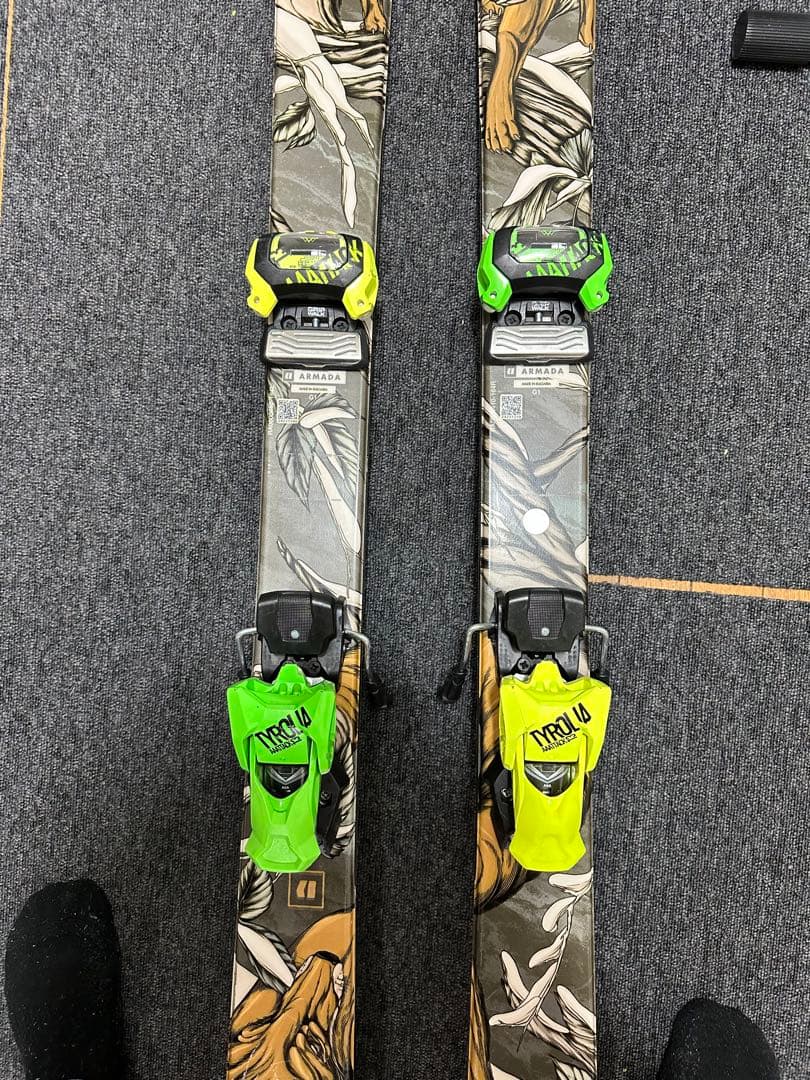 ARMADA スキー ビンディング付き ARV84