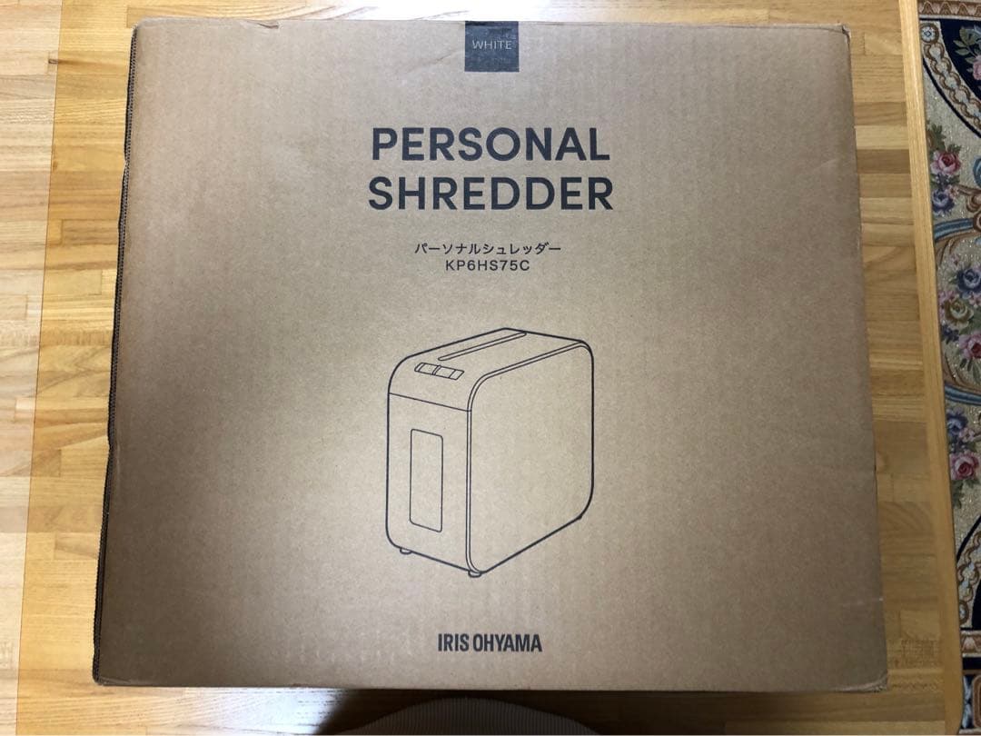 IRIS OHYAMA 家庭用シュレッダー KP6HS75C