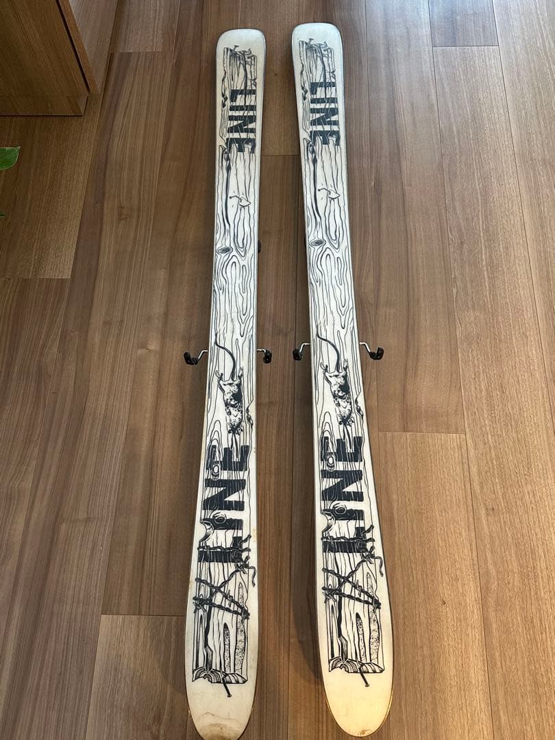 LINE RUCKUS 145cm 幅82 スキー ビンディング　ブーツ付き