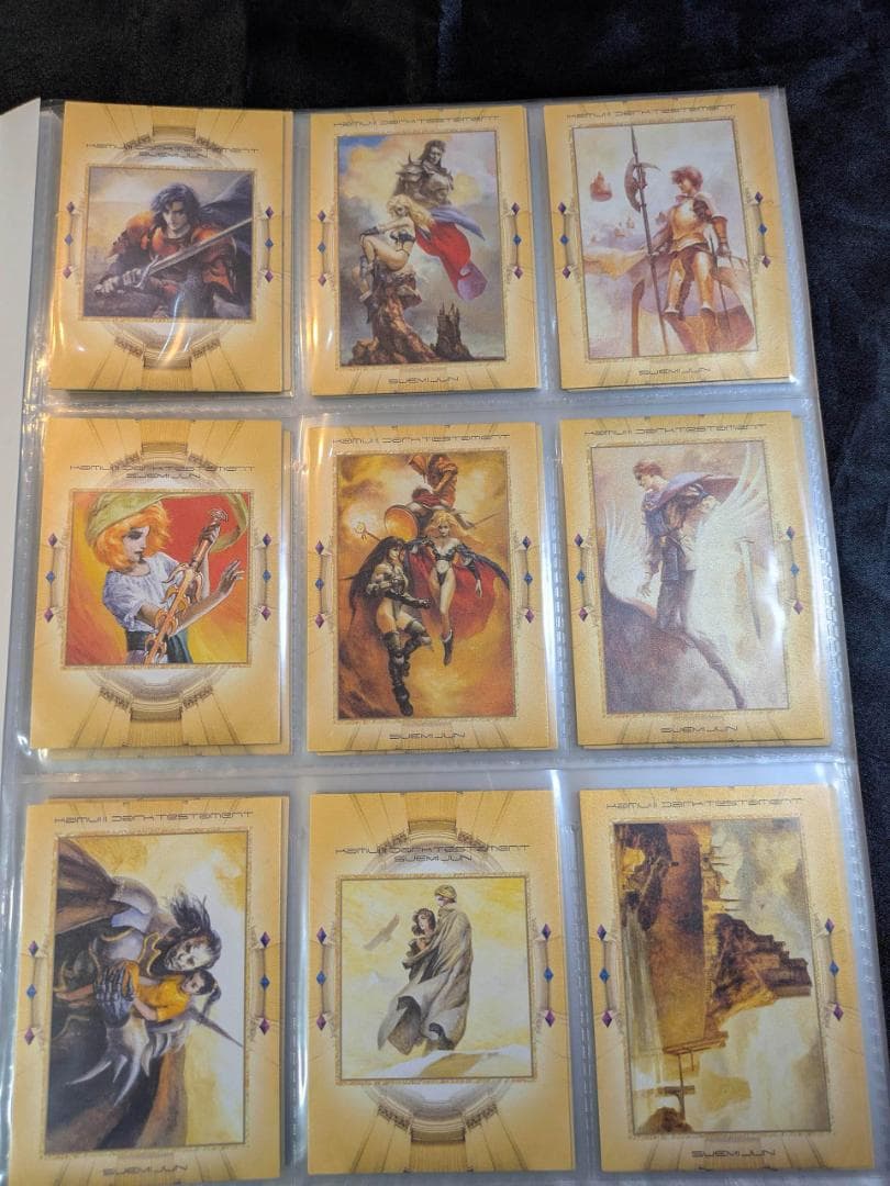 末弥純　神威2 Dark Testament　イラストレーションカード　180枚