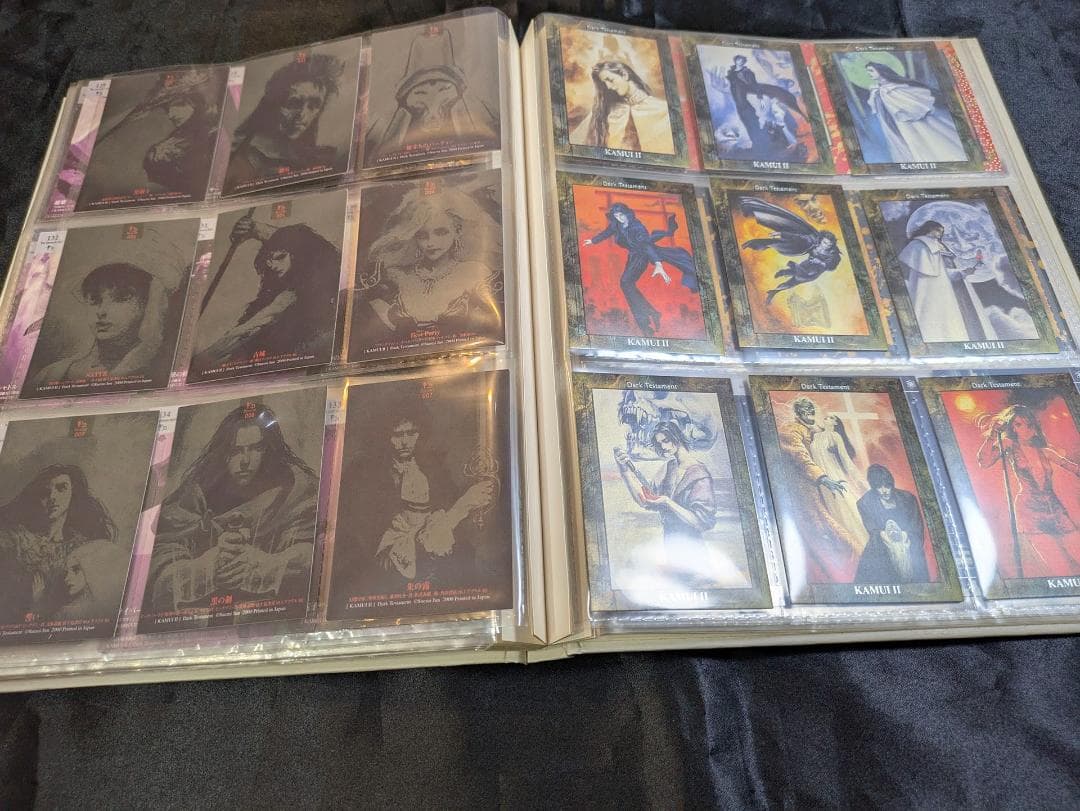 末弥純　神威2 Dark Testament　イラストレーションカード　180枚