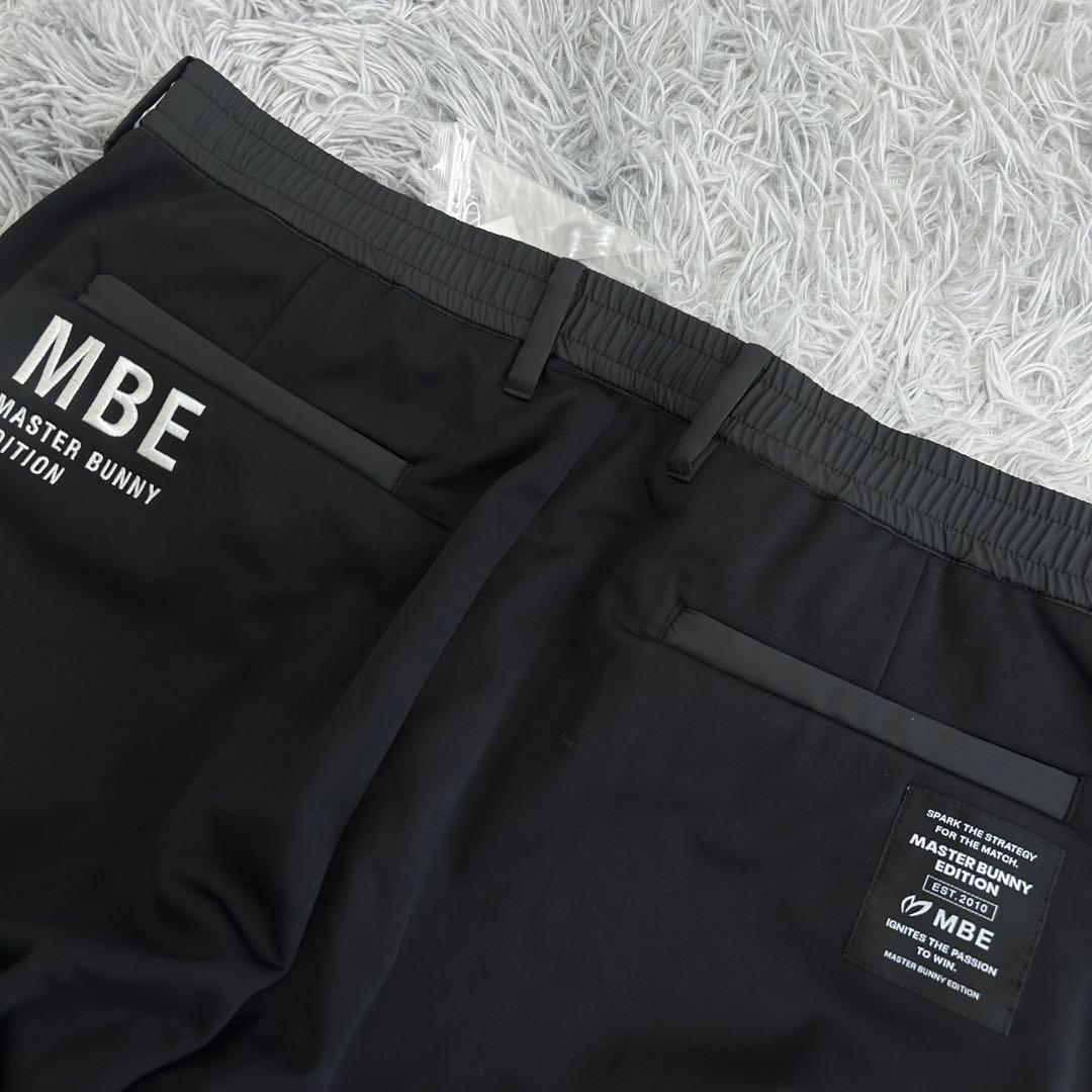 新品　マスターバニーエディション　パンツ　ジョガー　ストレッチ　秋冬　ブラック