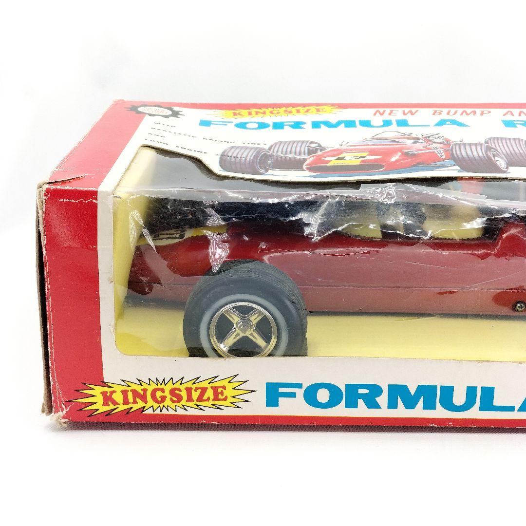 旧バンダイ フォーミュラ レーサー ブリキ 電動玩具 レア
