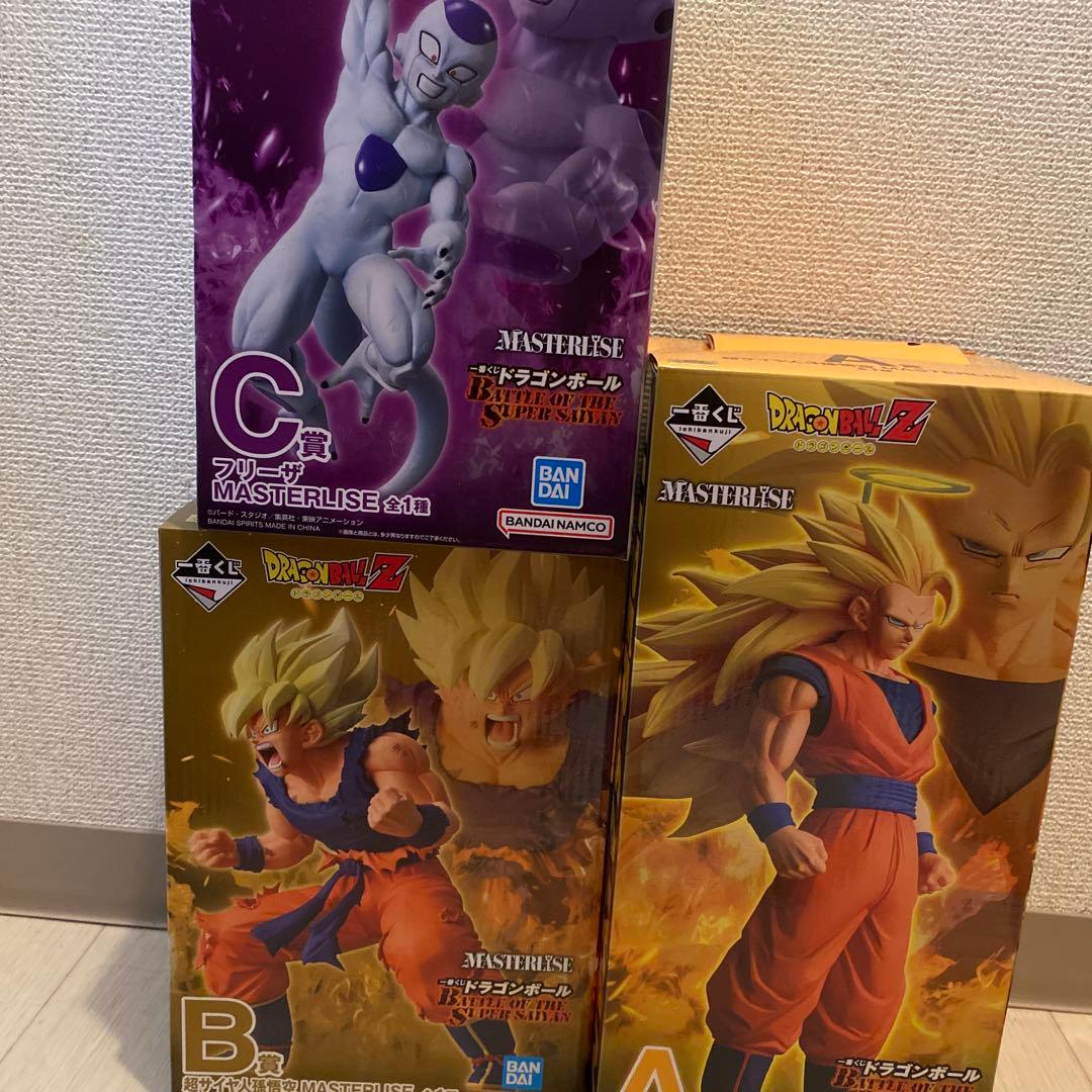 BATTLE OF THE SUPER SAIYAN ABCセット　一番くじ