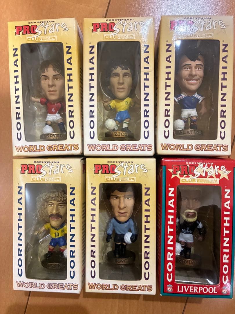 【希少】CORINTHIAN PRO STARS WORLD GREATS 6体
