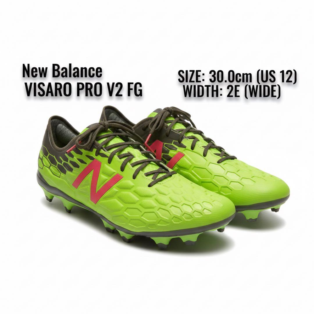 希少30cmニューバランス ビザロ プロ V2 FG サッカー　新品未使用
