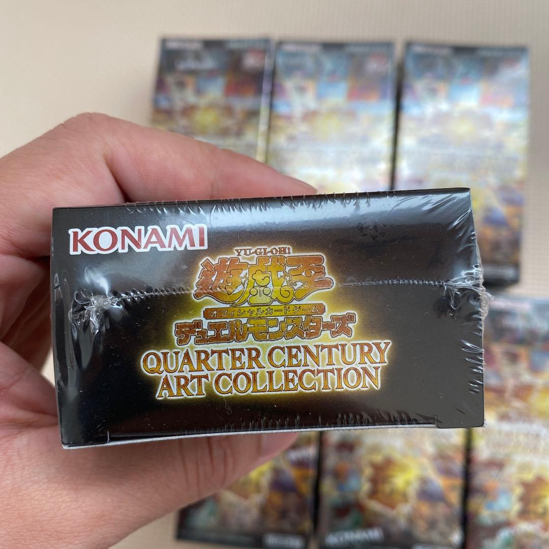 遊戯王 クォーターセンチュリーアートコレクション 7BOX 新品 シュリンク付き
