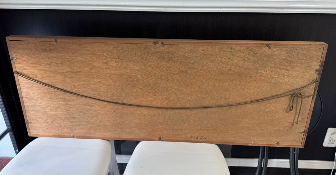 武家三大家家紋 徳川 織田 豊臣 名刀額飾り　模造刀　鍔　刀