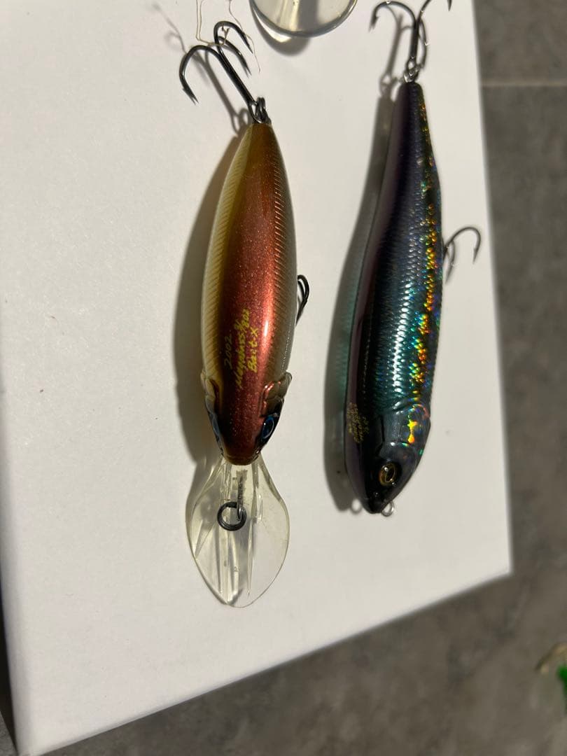 バス　ルアー28個　メガバス・レイド含 希少ワーム多数　RYU GIハリケース