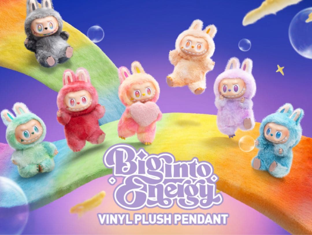 THE MONSTERS Big into Energy 新作LABUBUラブブ