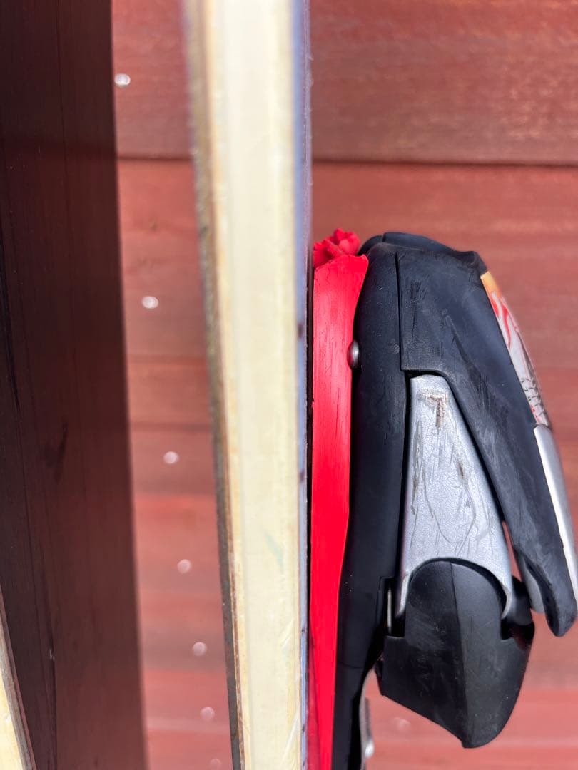 4FRNT スキー板 山のグラフィック　マーカービンディング付き