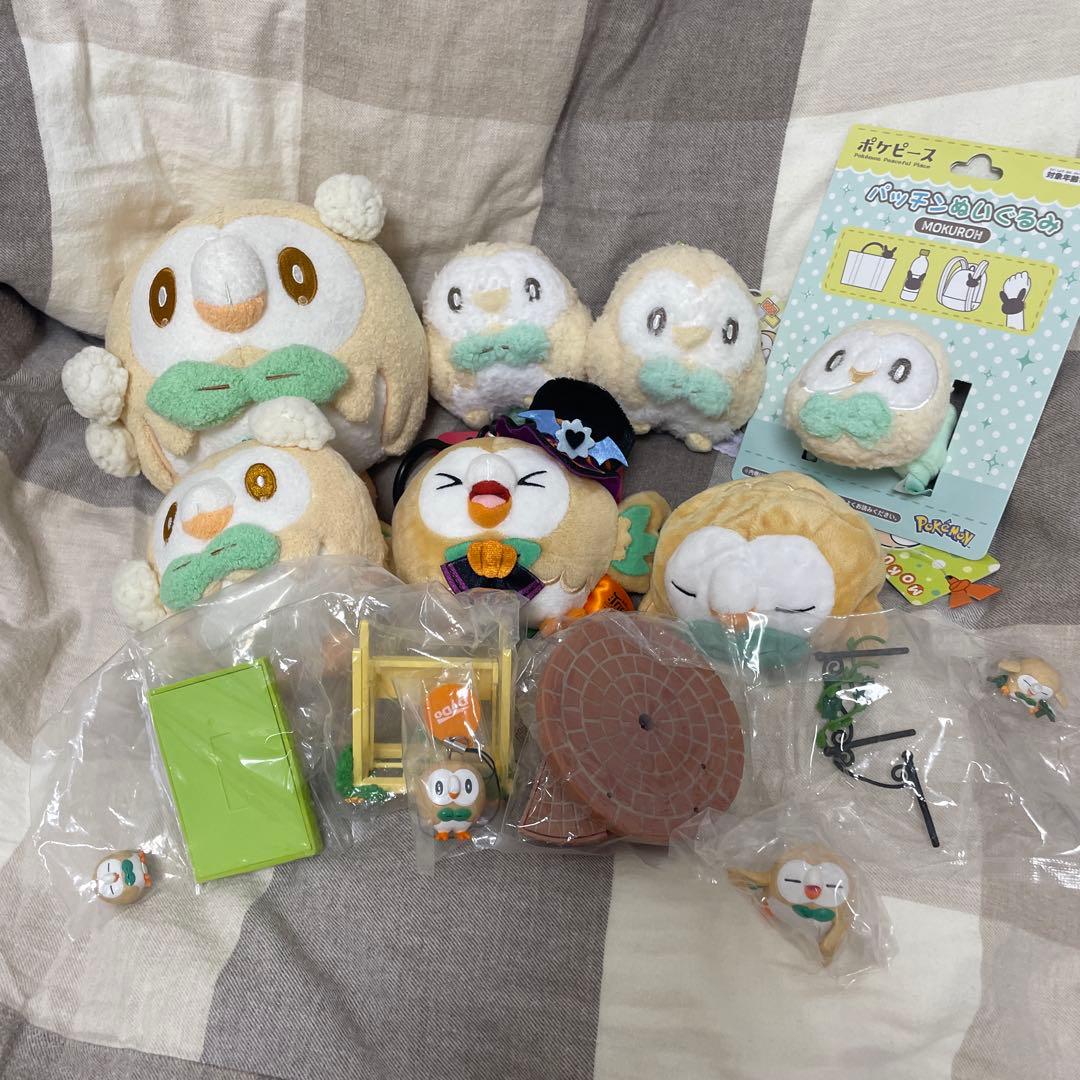 ポケモン　モクロー　まとめ売り　ぬいぐるみ　フィギュア　マスコット　セット売り