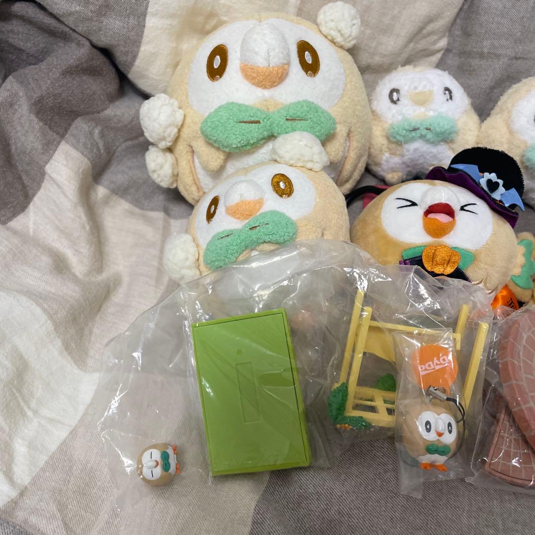 ポケモン　モクロー　まとめ売り　ぬいぐるみ　フィギュア　マスコット　セット売り