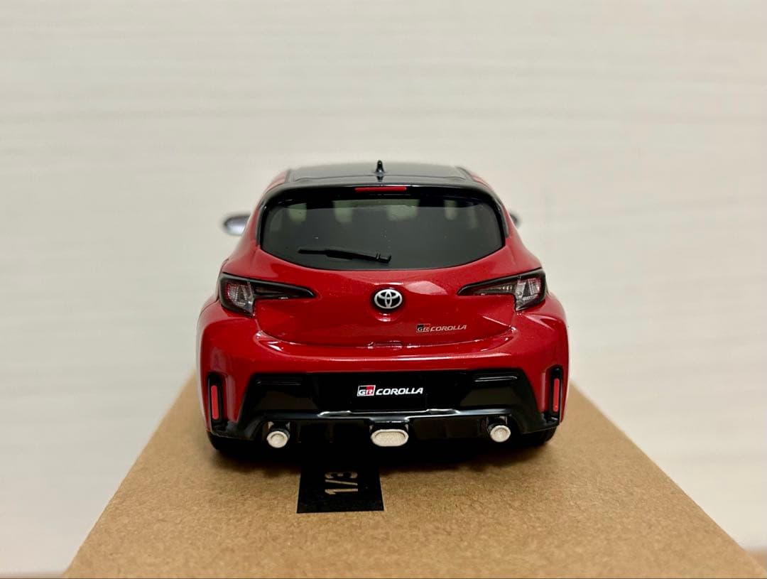 GRカローラ 後期型 1/30 ミニカー エモーショナルレッドⅡ 新品・非売品