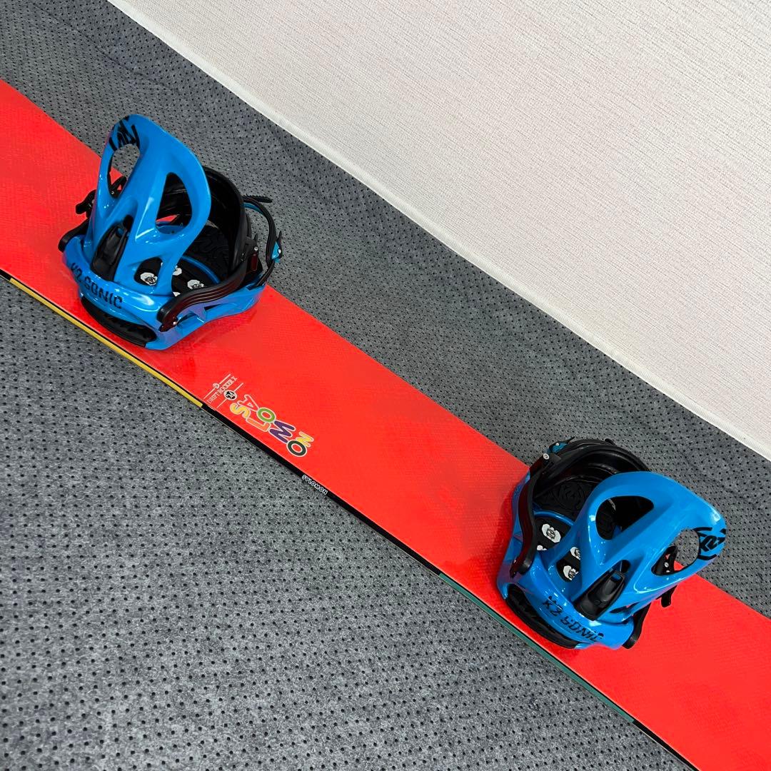 5回使用 154cm SALOMON DRIFT×K2 SONIC Lサイズ