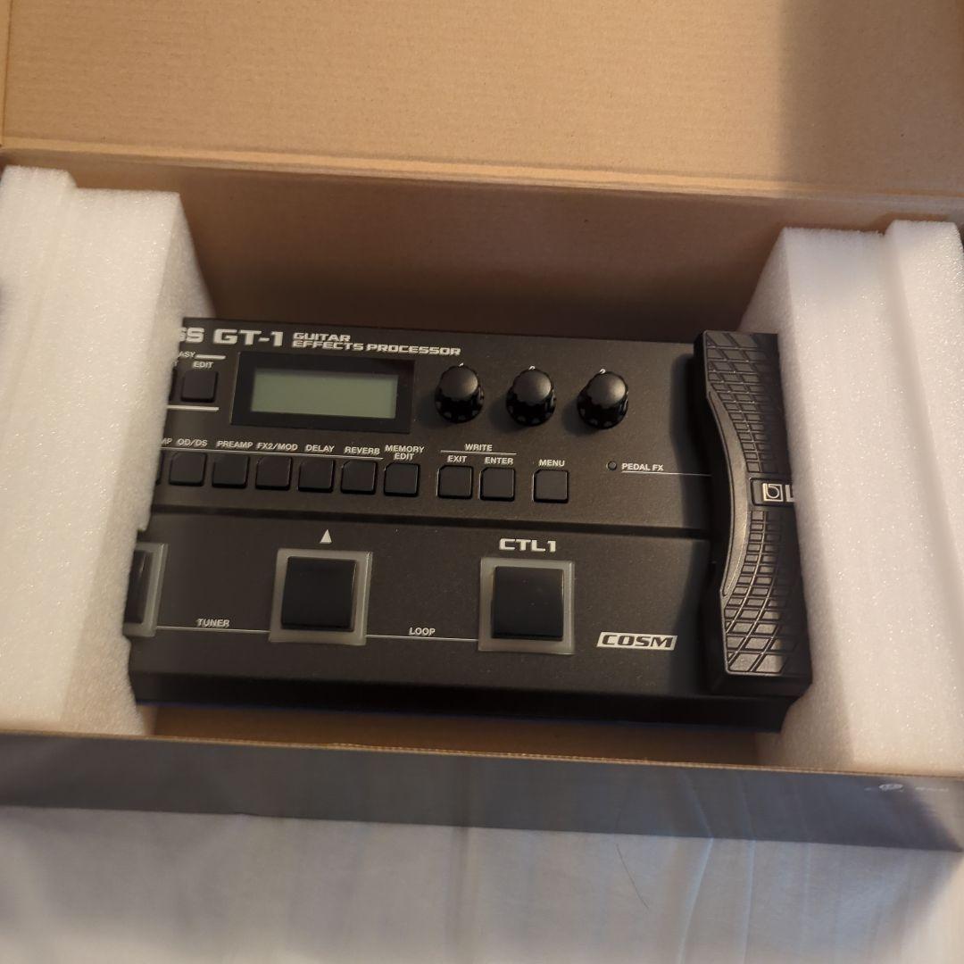 と*く様 BOSS GT-1 ギター マルチエフェクター 純正アダプター付き