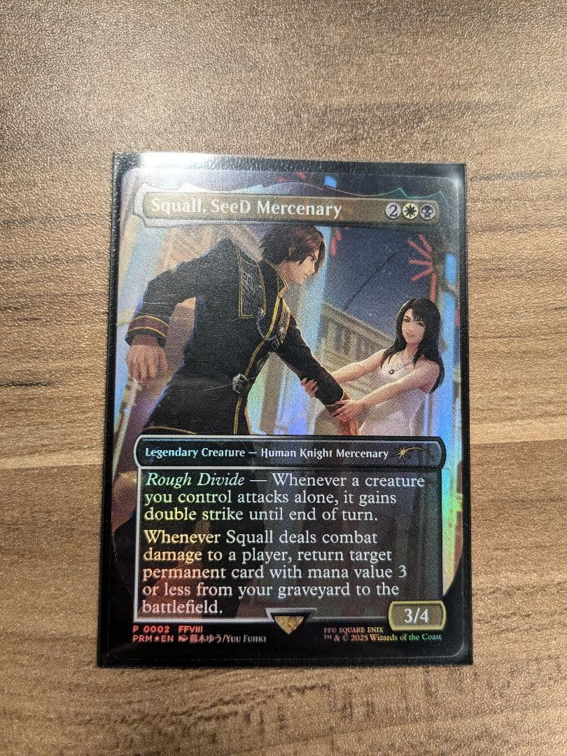 SeeDの傭兵、スコール　スタンダードショーダウン　MTG 1枚