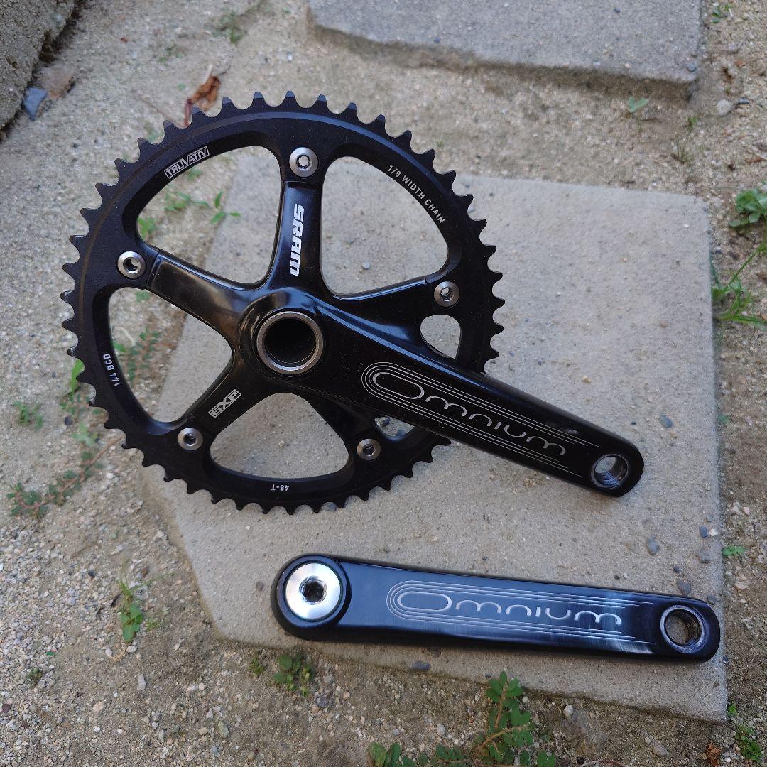SRAM Omnium クランクアーム 165mm ブラック