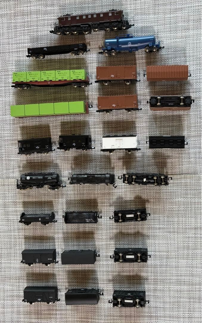KATO Nゲージ EF15と貨物貨車たち