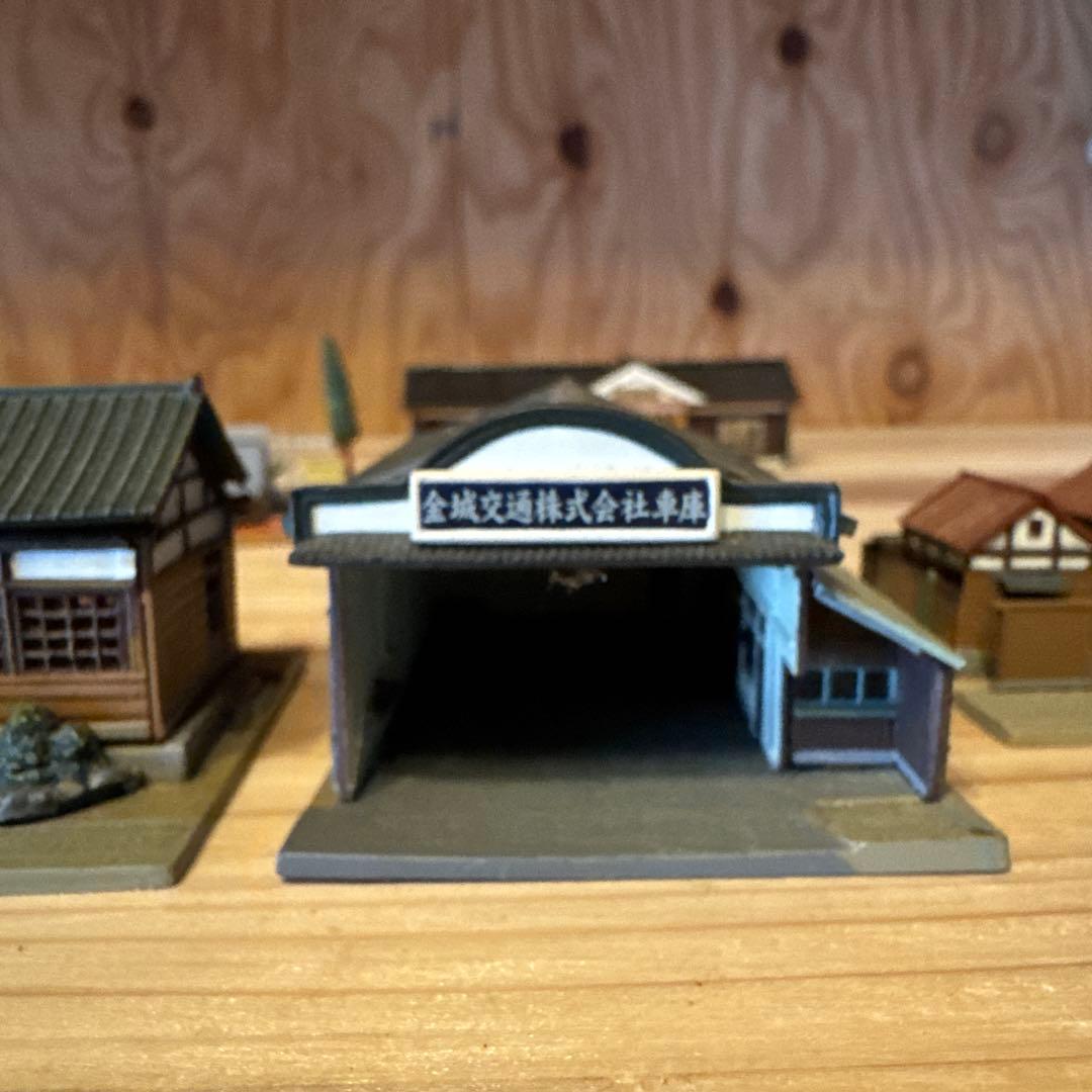 Nゲージ★トミーテック　ジオコレ　昭和の風景ミニジオラマ　ジャンク扱い