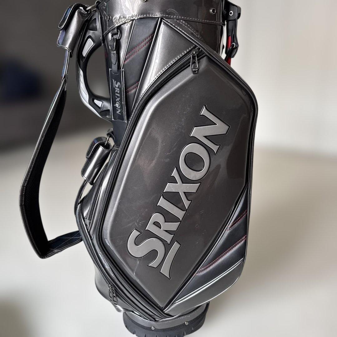 白水龍　スリクソン　キャディバッグ　9.5型　スタンド式