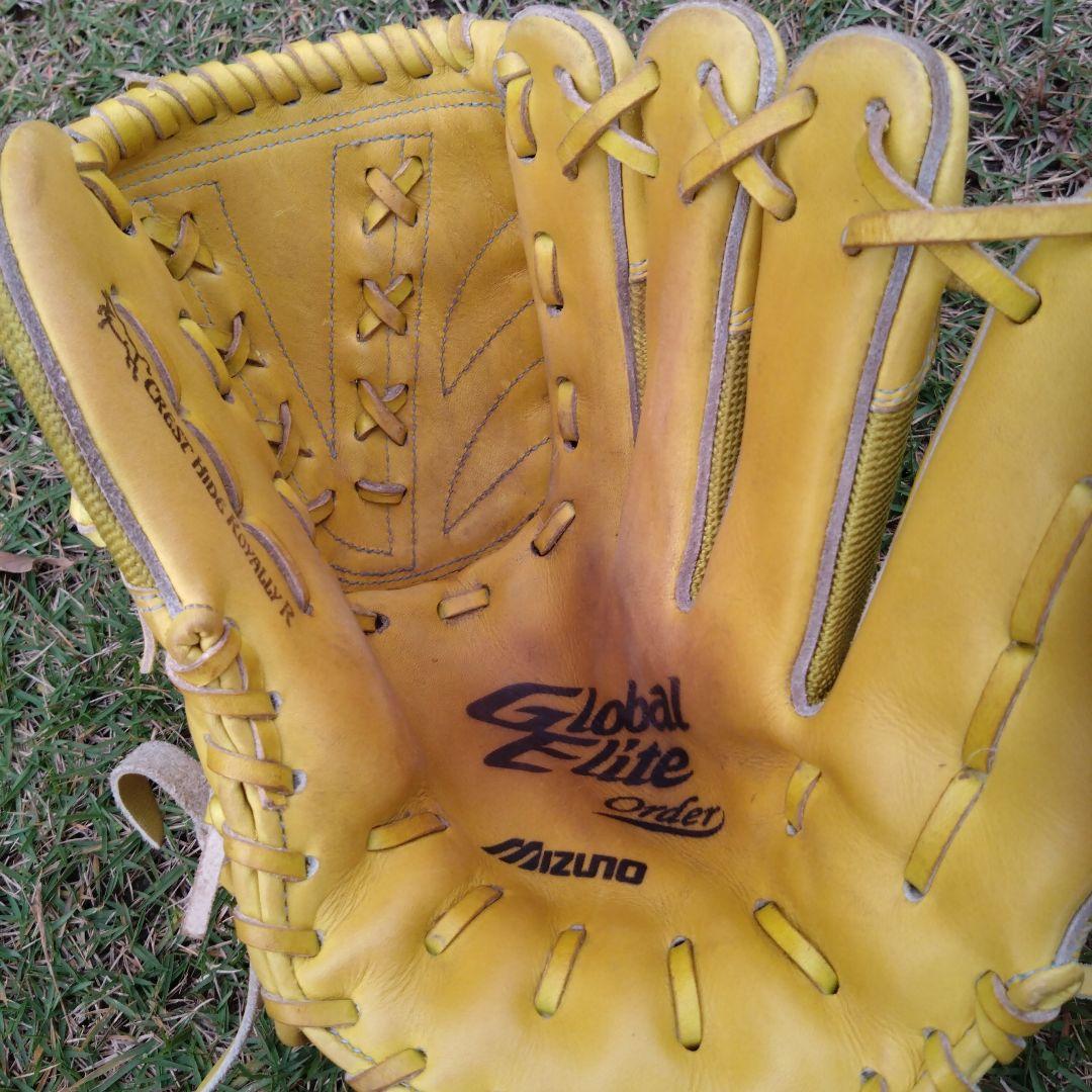 Mizunoグローバルエリート　オーダーグローブ　投手即戦力　メンテナンス済み