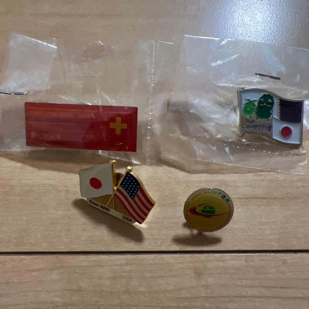 【希少】EXPO 2005 AICHI ピンバッジ4個セット