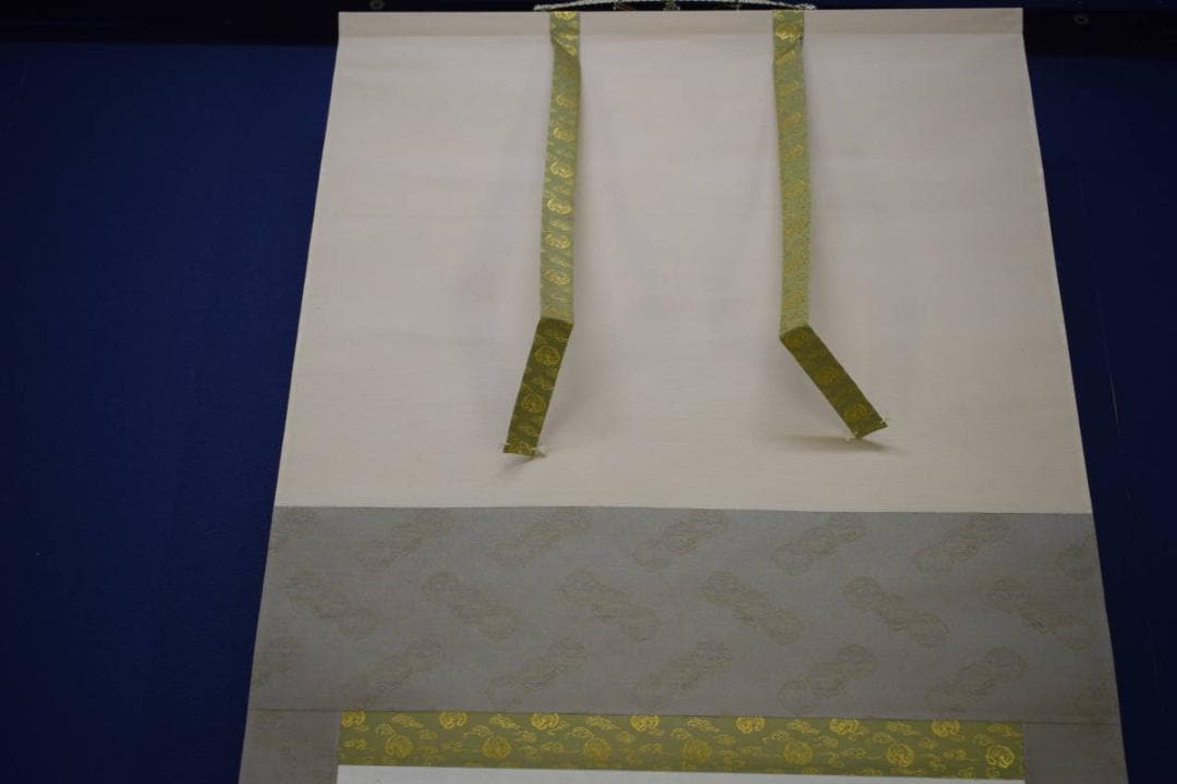 真作/寺岡多佳/松梅図/横物/布袋屋掛軸HJ-455