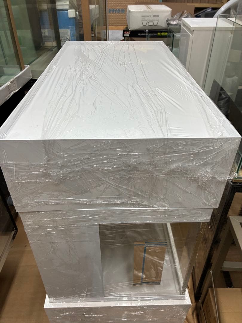 特注新品900×450×450水槽、カバー、水槽台 発送不可！