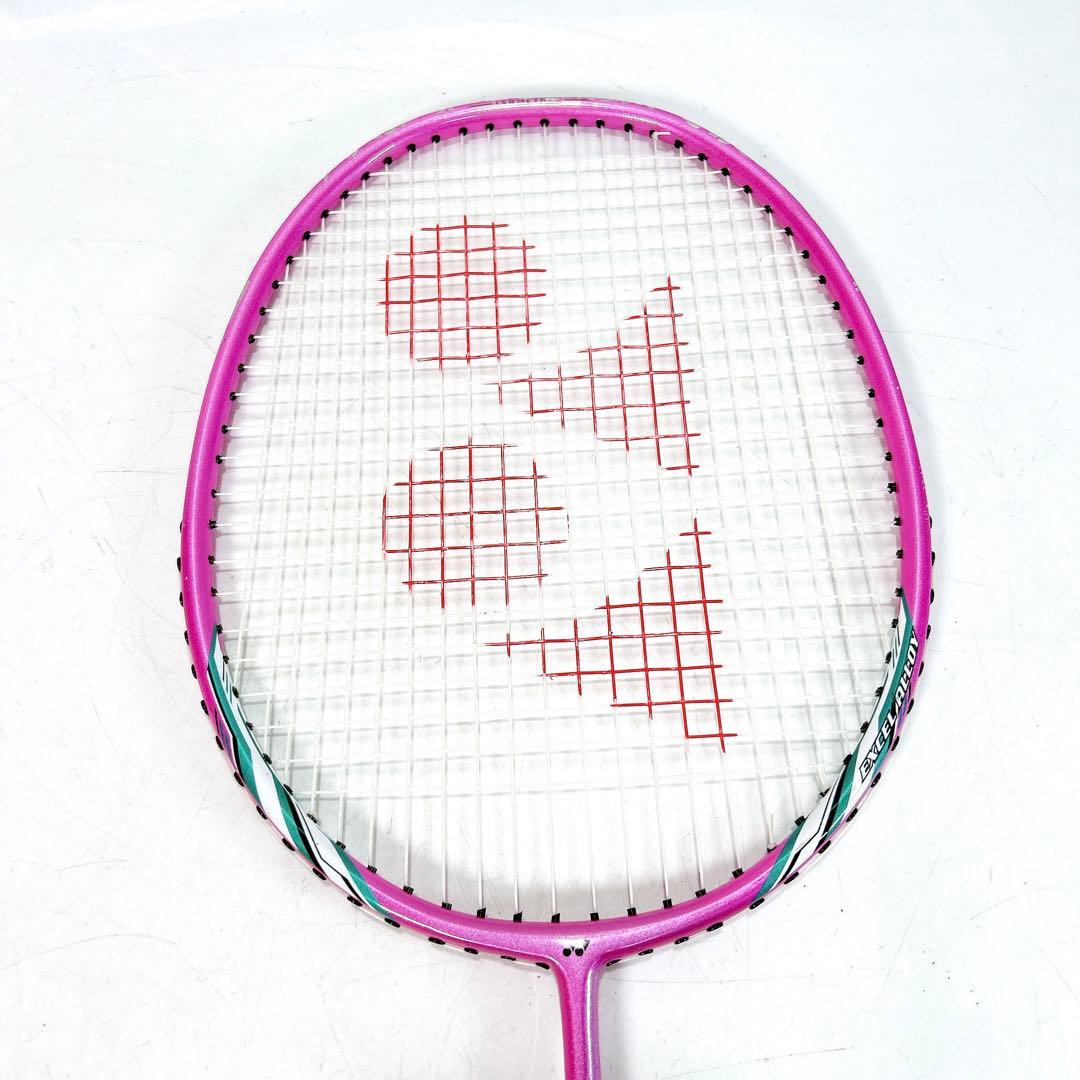 【２本セット】YONEX バドミントン ラケット NANORAY 30 ピンク