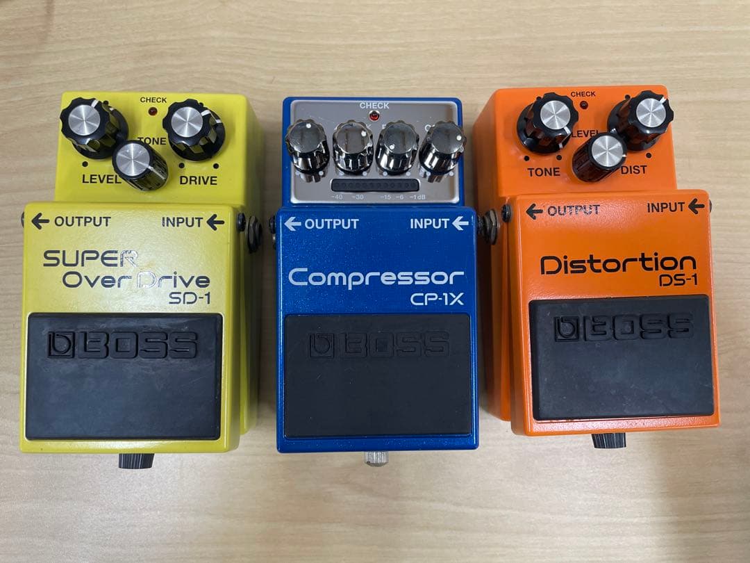 BOSS ギターエフェクターセット SD-1 CP-1X DS-1