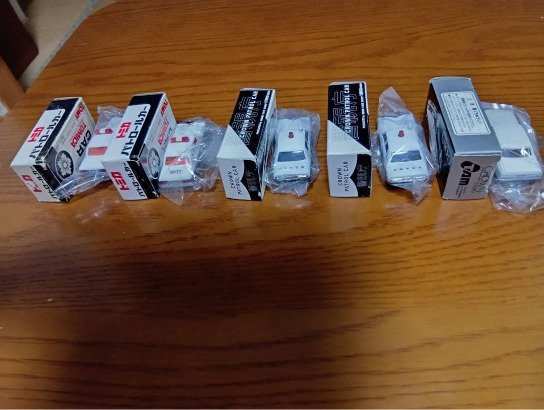 【5台セット】トミカ　特注トミカ　クラウン　パトロールカー