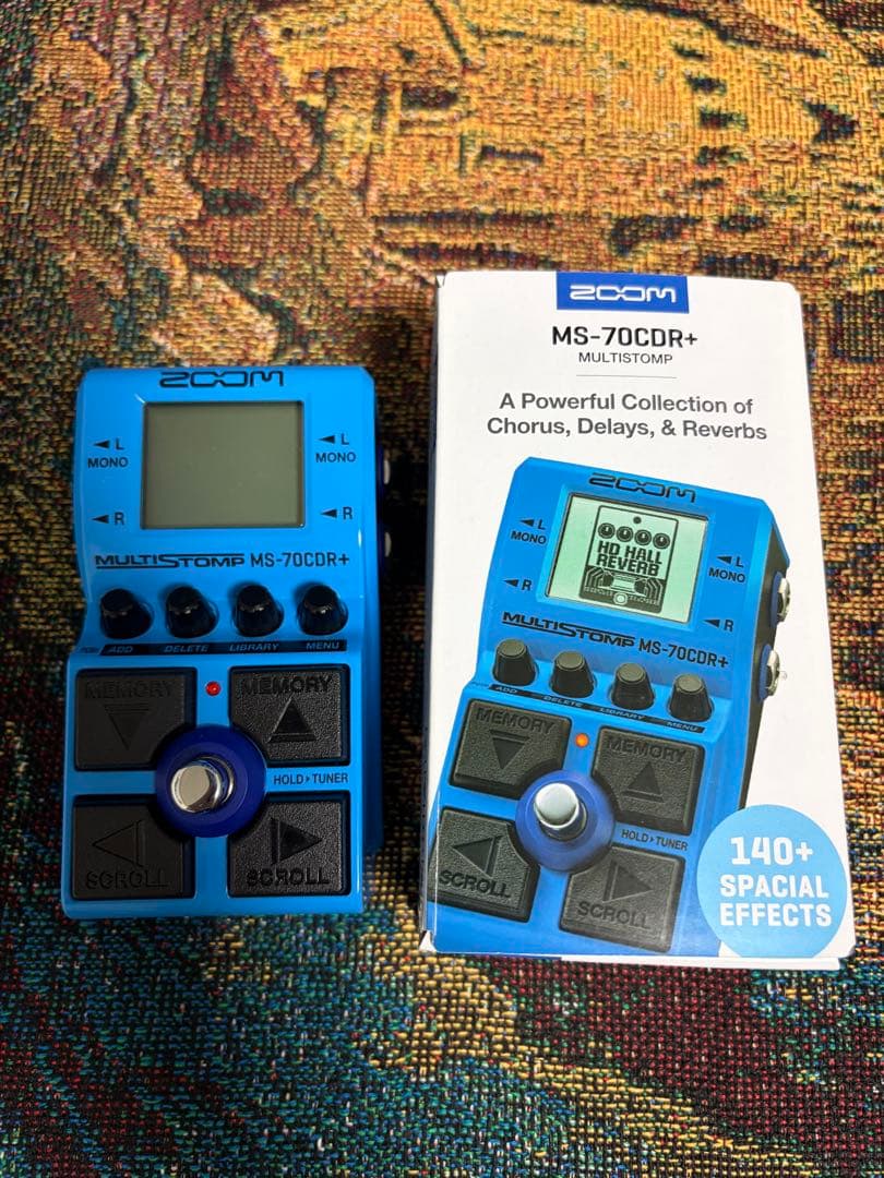 ギター zoom ms-70cdr+