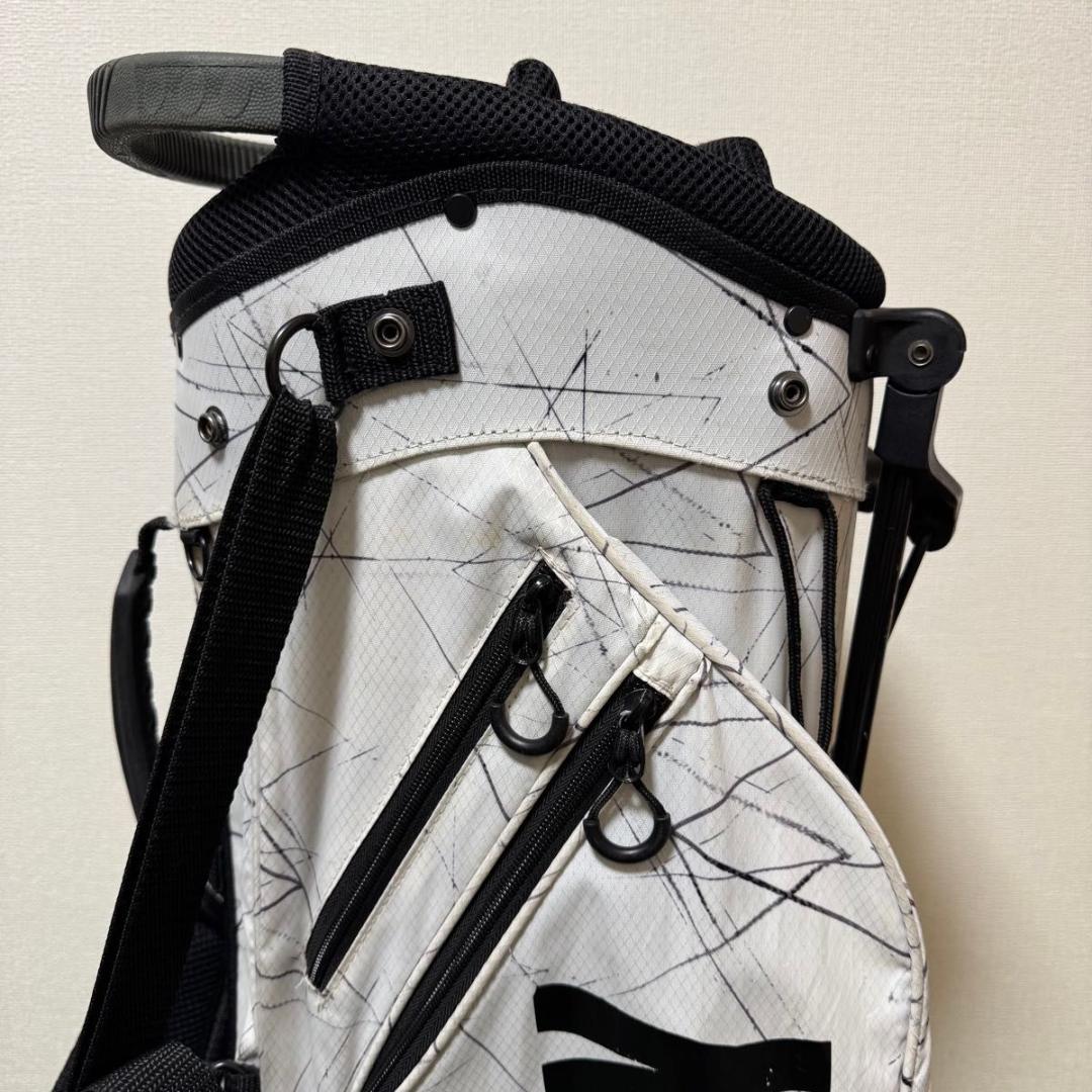 OAKLEY オークリー スタンド式 キャディバッグ ゴルフバック ホワイト