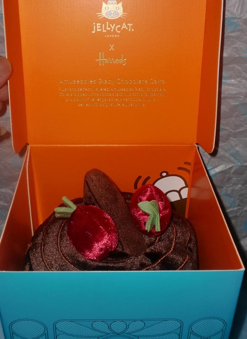  ロンドン・ハロッズ限定 Glacyチョコレートケーキセット