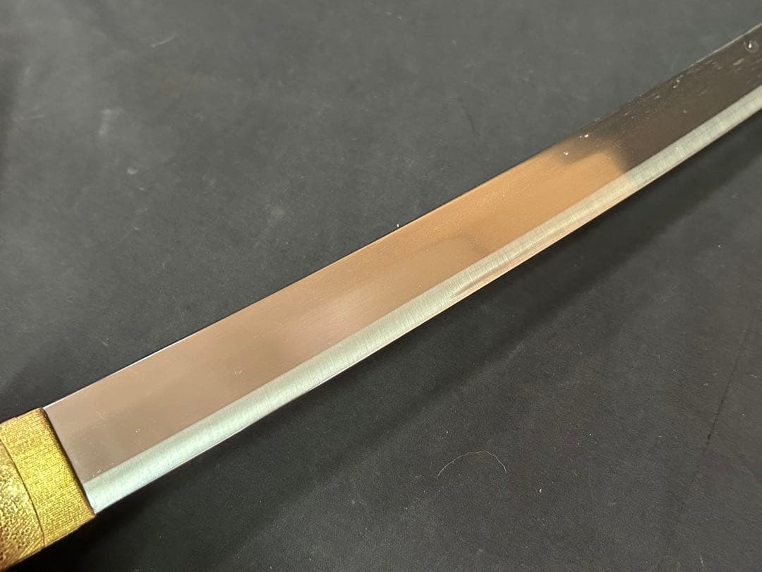 金梨子地花菱散糸巻太刀拵え 模造刀 陣太刀