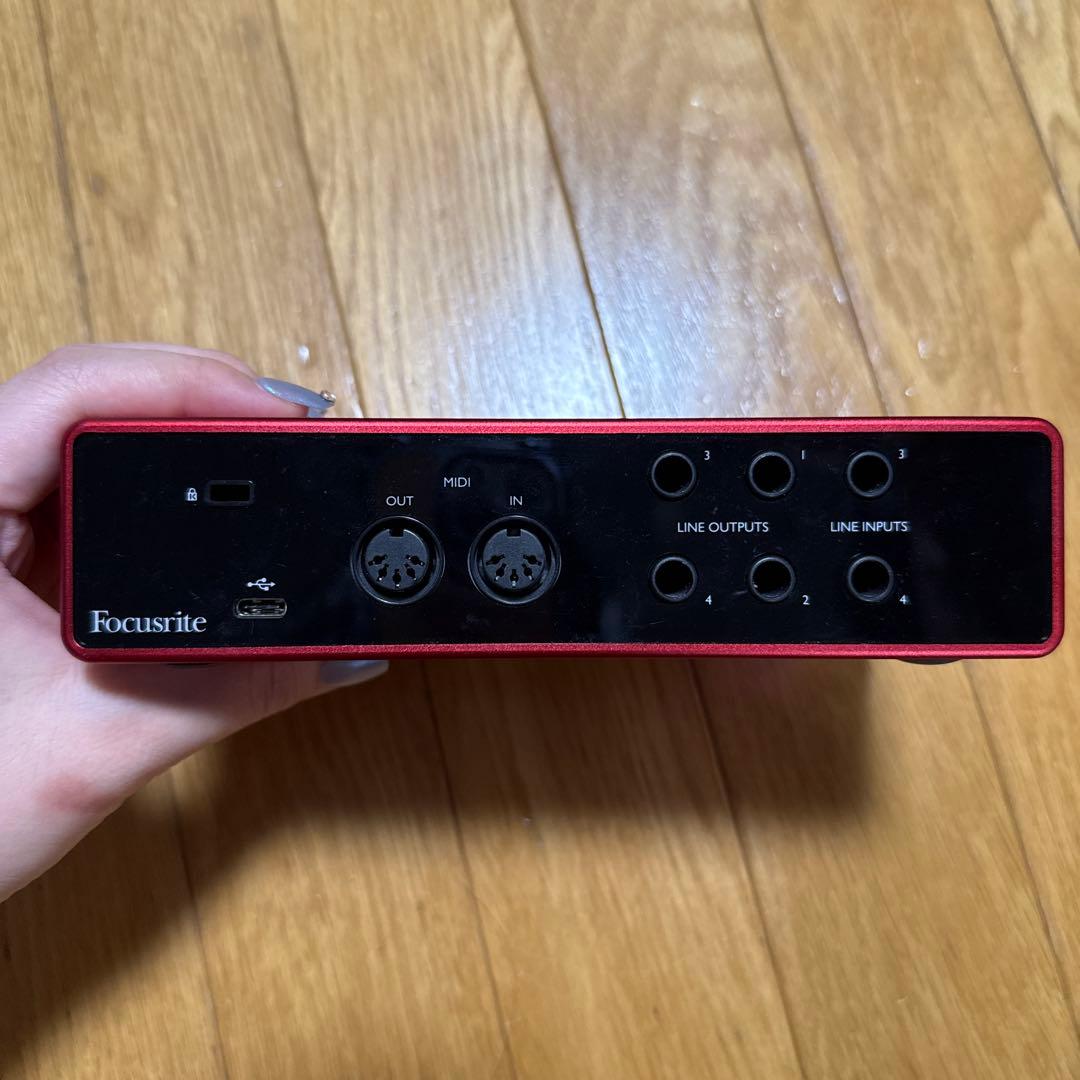 Focusrite Scarlett 4i4 3rd Gen 第3世代