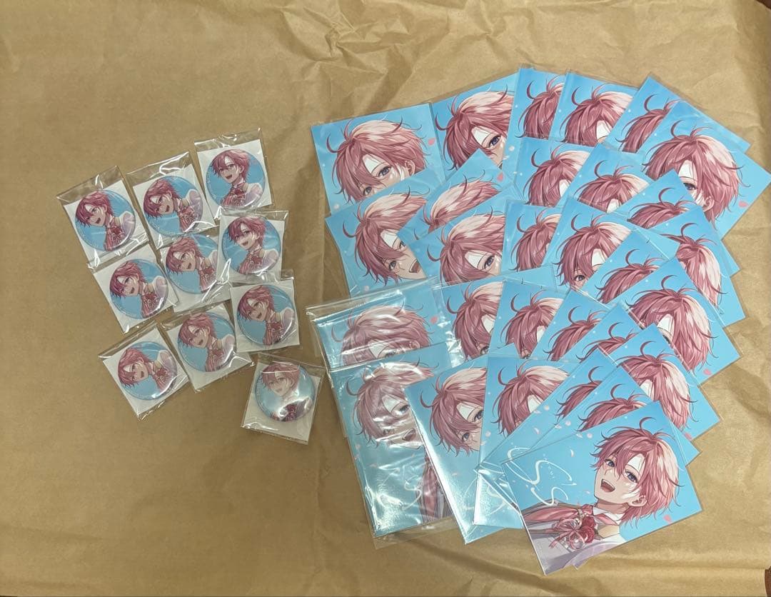 すとぷり さとみくん アルバム アニメイト特典 缶バッジ ブロマイド