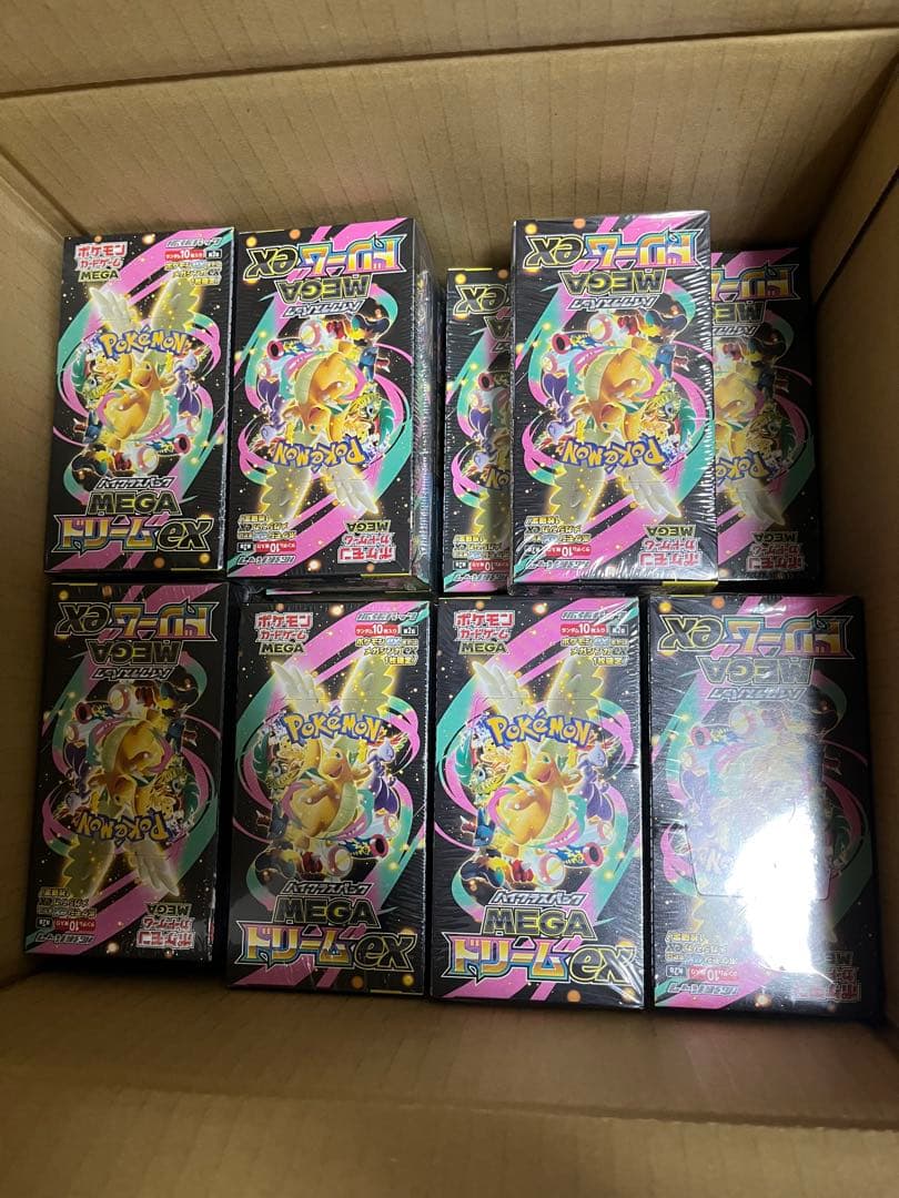 ポケモンカードMEGAドリームex 15box新品・未開封 シュリンク付き