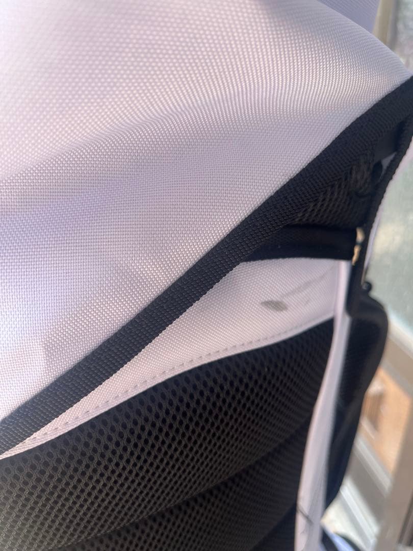 FIDES フィデス　キャディバッグ　ホワイト