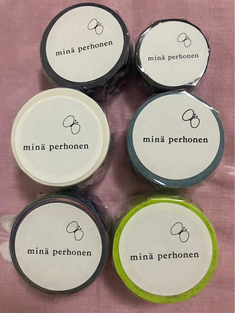 ミナペルホネン　マスキングテープ つぐ展