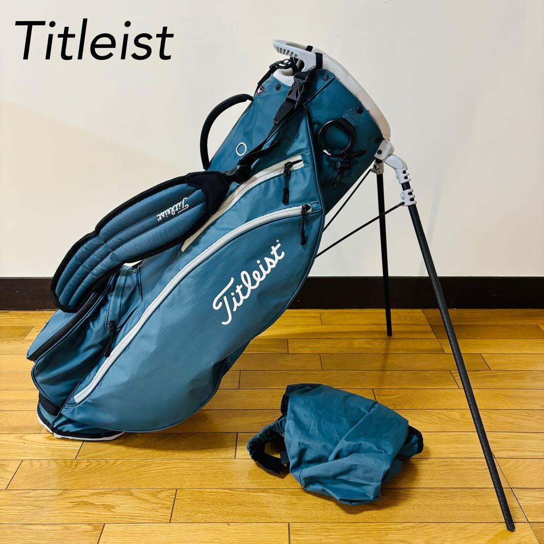 【ほぼ未使用品】タイトリストPlayers 4 カーボン スタンドキャディバッグ