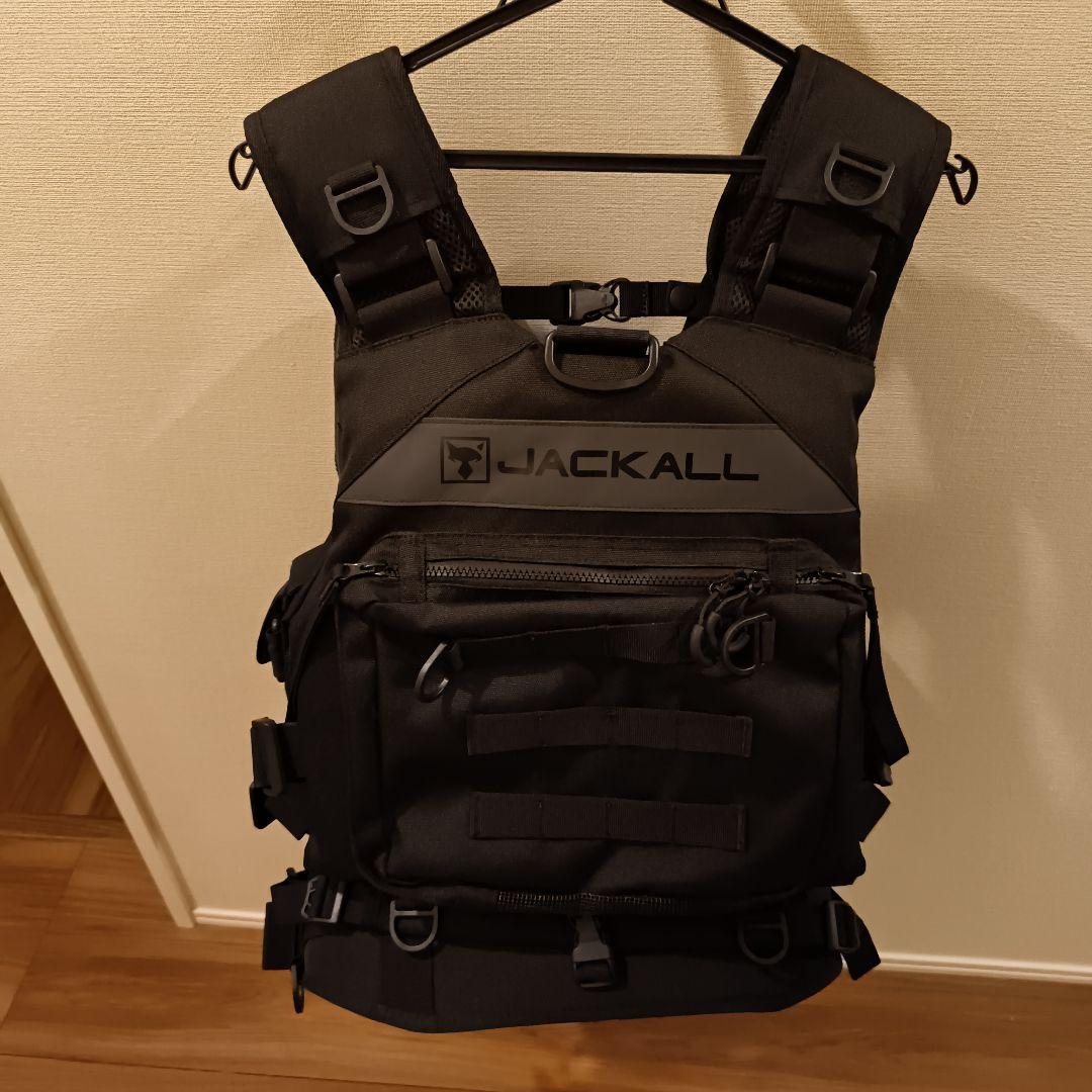 JACKALL バーサタイル ゲームベスト + fimoターポリンポーチ