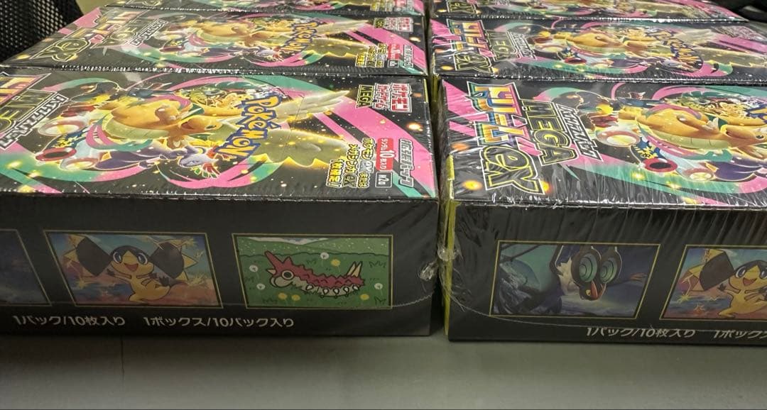 ポケモンカード メガドリームex 8ボックス 未開封シュリンク付き