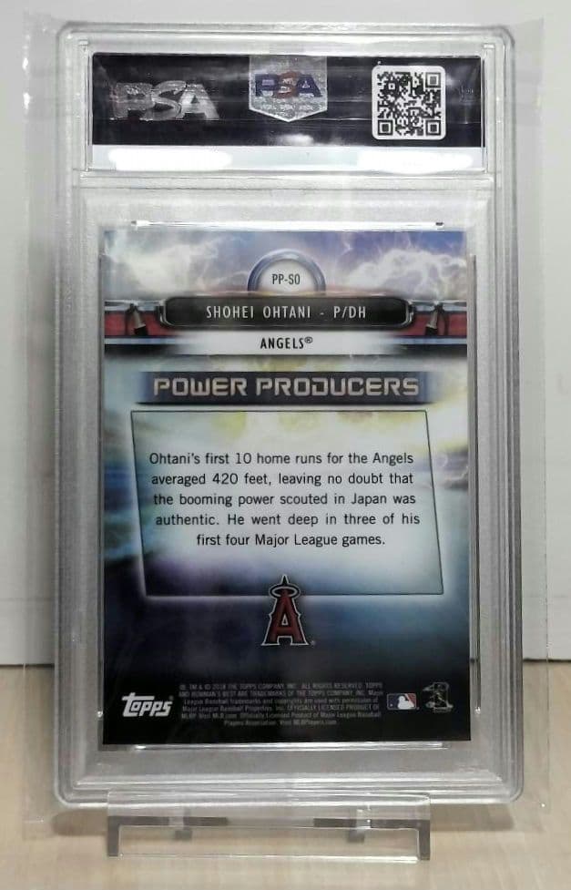 大谷翔平　PSA10　2018ToppsBowman リフラクタールーキーカード