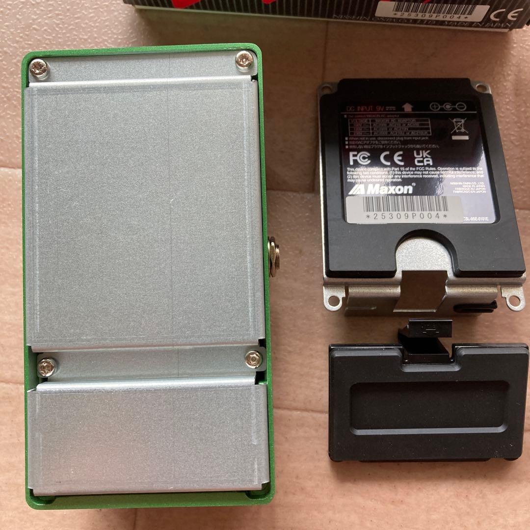 MAXON od9pro+ エフェクター　マジックテープ用アンダープレート付き