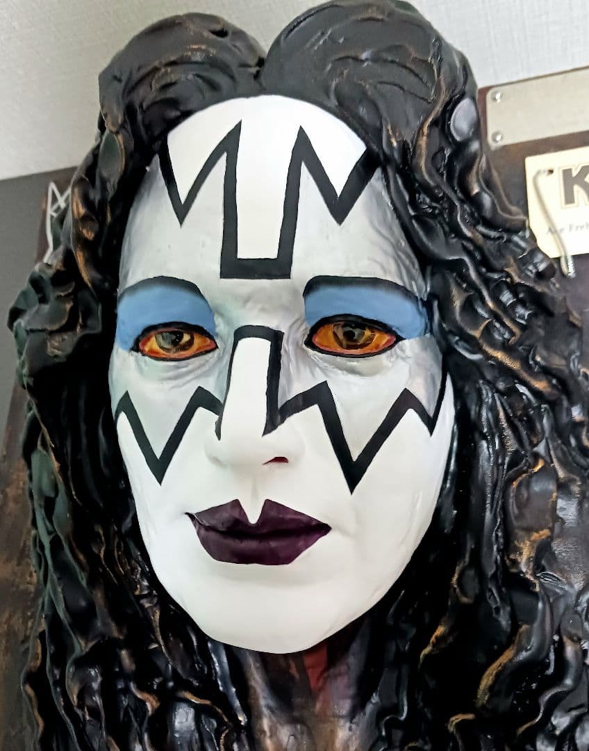 KISS ACE FREHLEY エース・フレーリー デスマスク 壁掛けオブジェ
