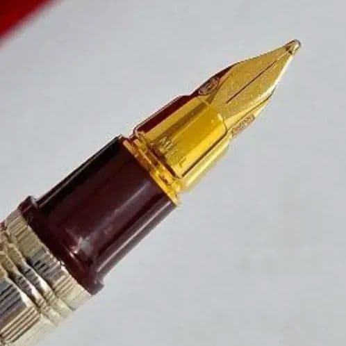 [美品、ペン先新品交換済み]カルティエ　Cartier 万年筆　クリーニング済み